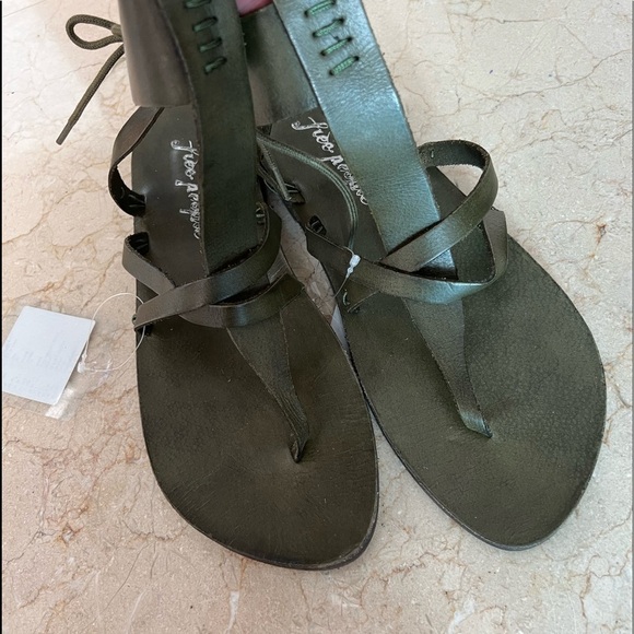 Free People Vacation Day Wrap Sandal Size 40 - Picture 4 of 12